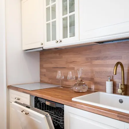 아파트 Gintarine Kopa - Jaukus Apartamentai Prie Juros Ir Pusyno 팔랑가