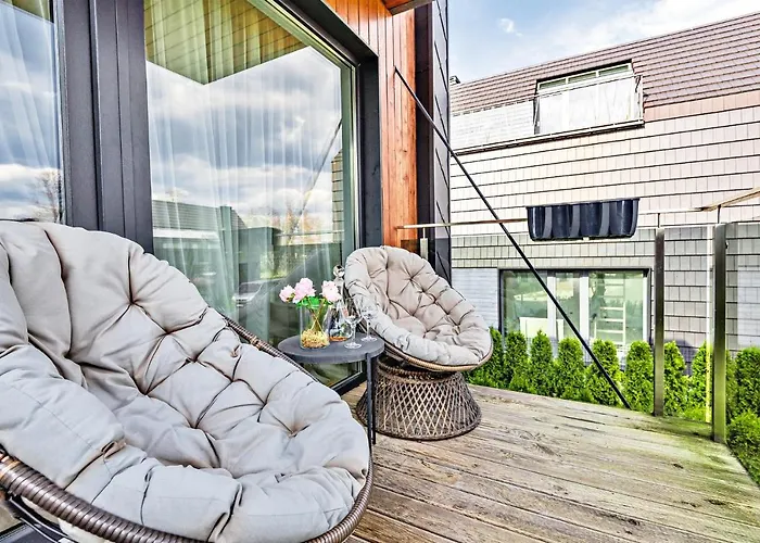 Gintarine Kopa - Jaukus Apartamentai Prie Juros Ir Pusyno 아파트 *