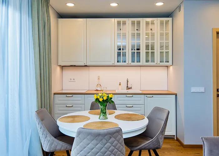 Gintarine Kopa - Jaukus Apartamentai Prie Juros Ir Pusyno 아파트 *